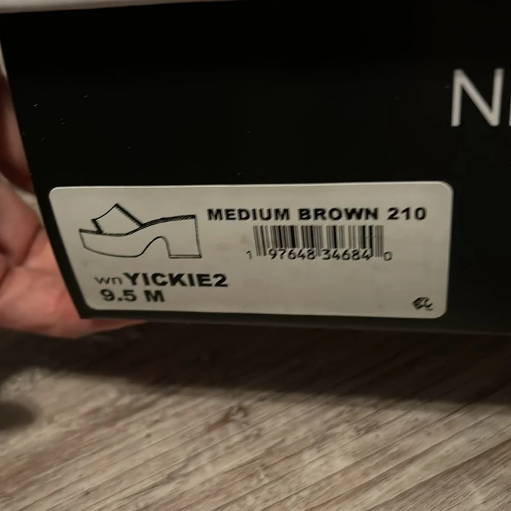 Nine West yickie2 medium brown‎ size 9.5